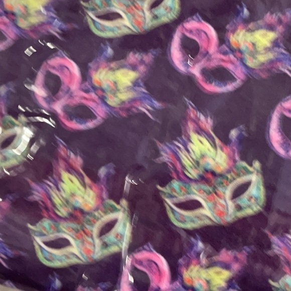 New set/2 Adult Mardi Gras neck gaiters - Picture 4 of 5